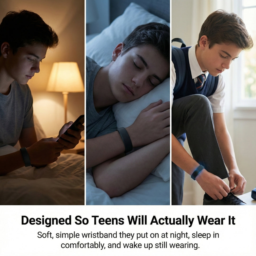 Wake-Up Alarm Band For Teens