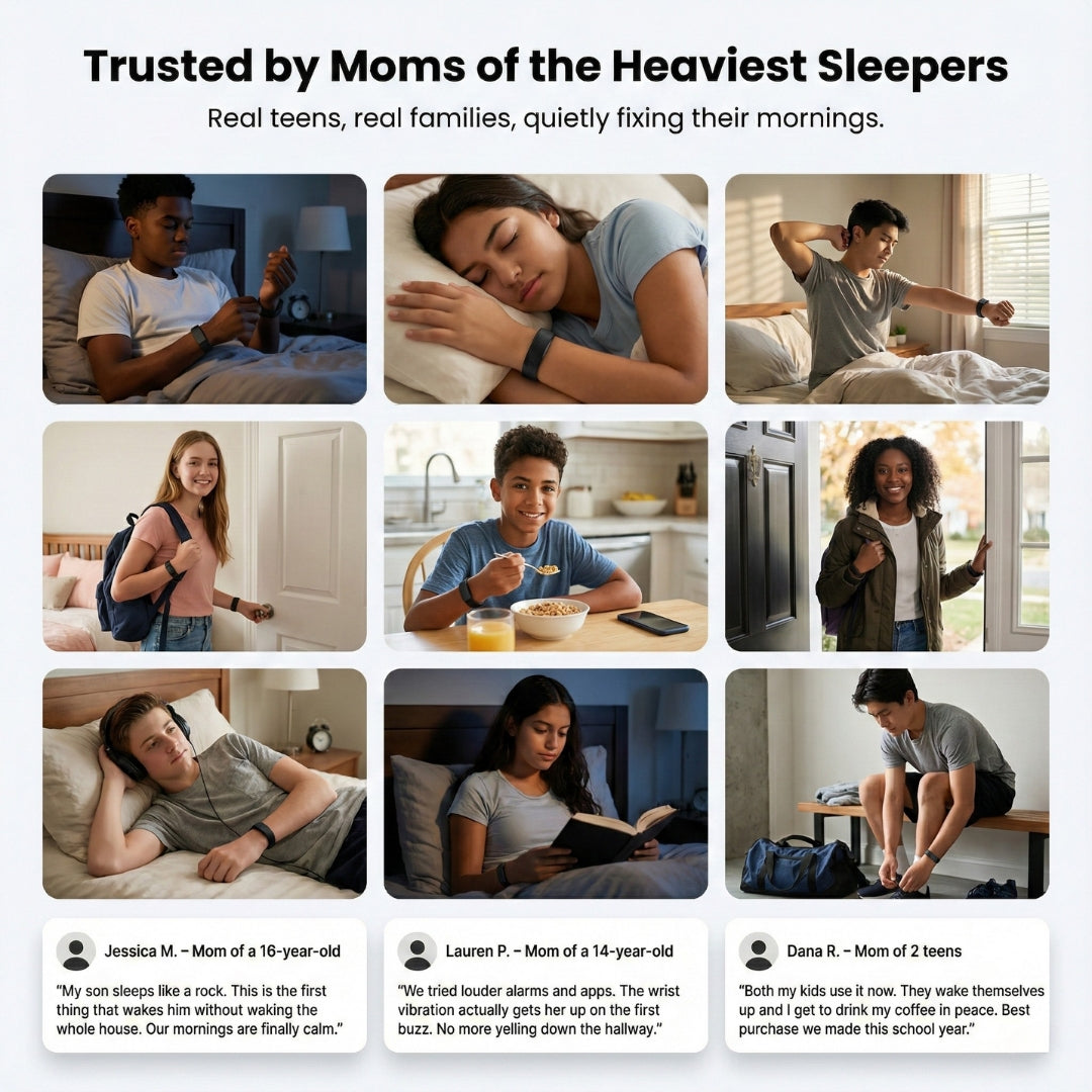 Wake-Up Alarm Band For Teens