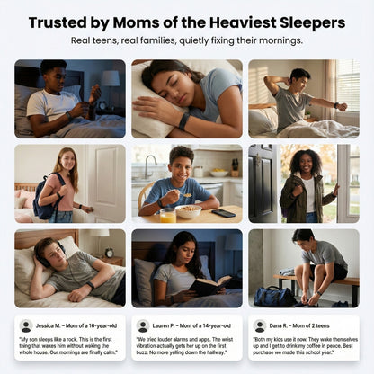 Wake-Up Alarm Band For Teens